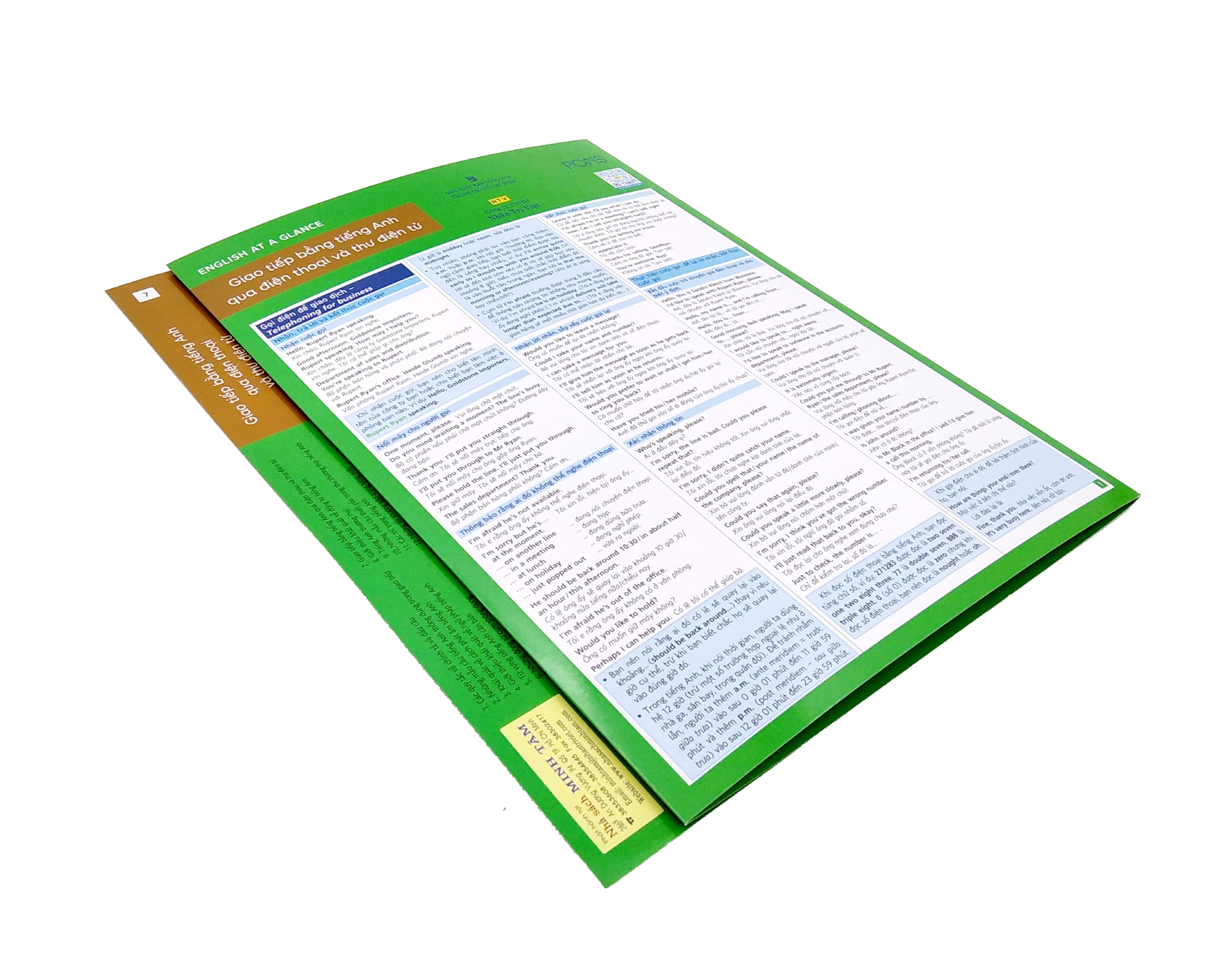 (7) english at a glance - giao tiếp bằng tiếng anh qua điện thoại và thư điện tử