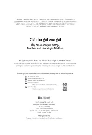 7 lá thư gửi con gái: bài học về tình yêu thương, tinh thần lãnh đạo và gia tài để lại