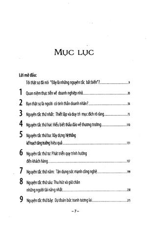 7 nguyên tắc bất biến để xây dựng doanh nghiệp nhỏ