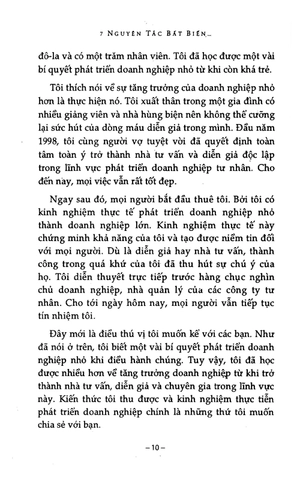 7 nguyên tắc bất biến để xây dựng doanh nghiệp nhỏ