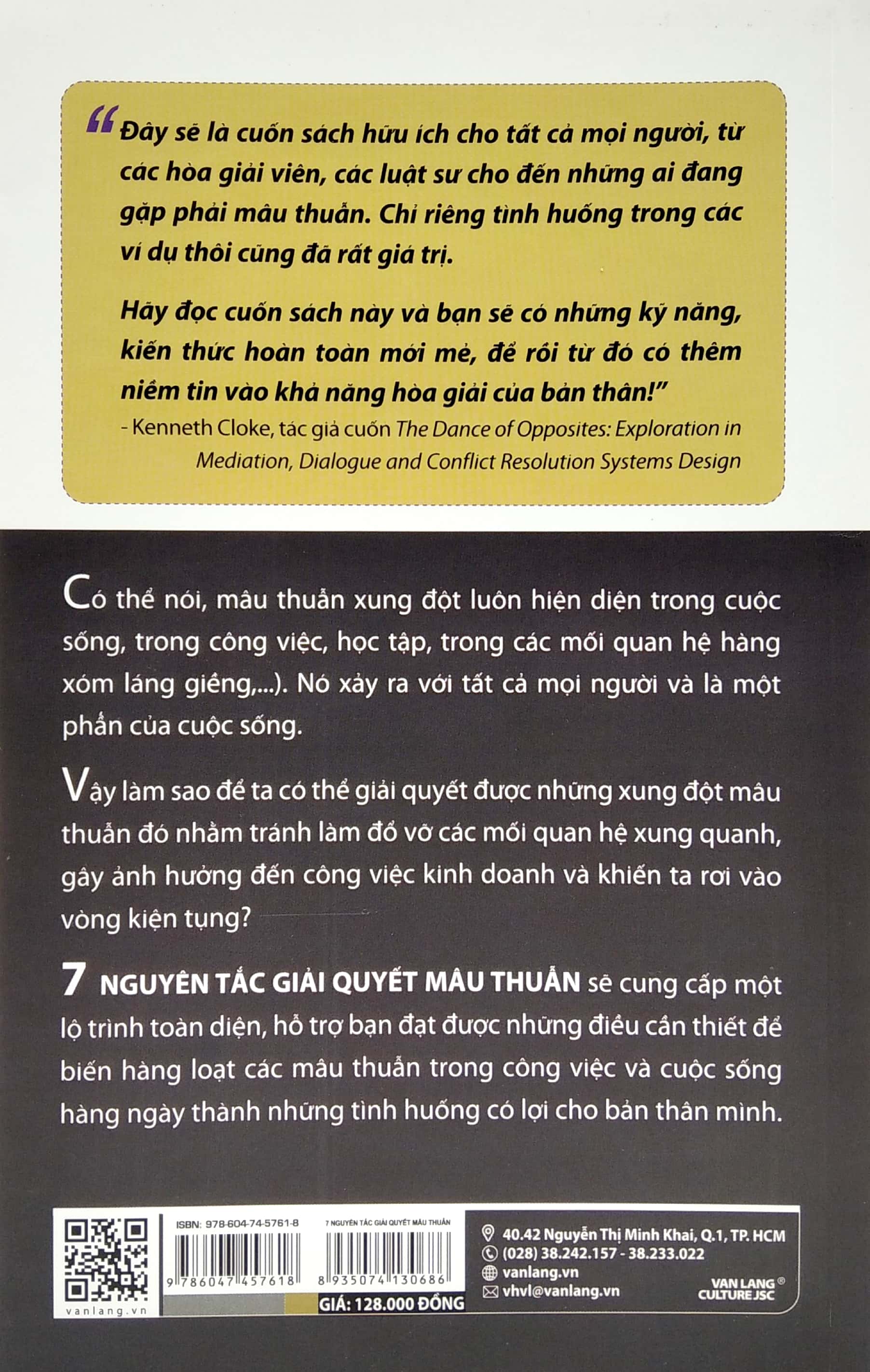 7 nguyên tắc giải quyết mâu thuẫn