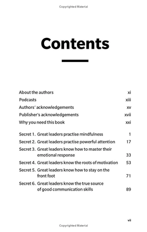 7 secrets of great leaders