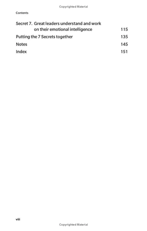 7 secrets of great leaders