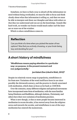 7 secrets of great leaders