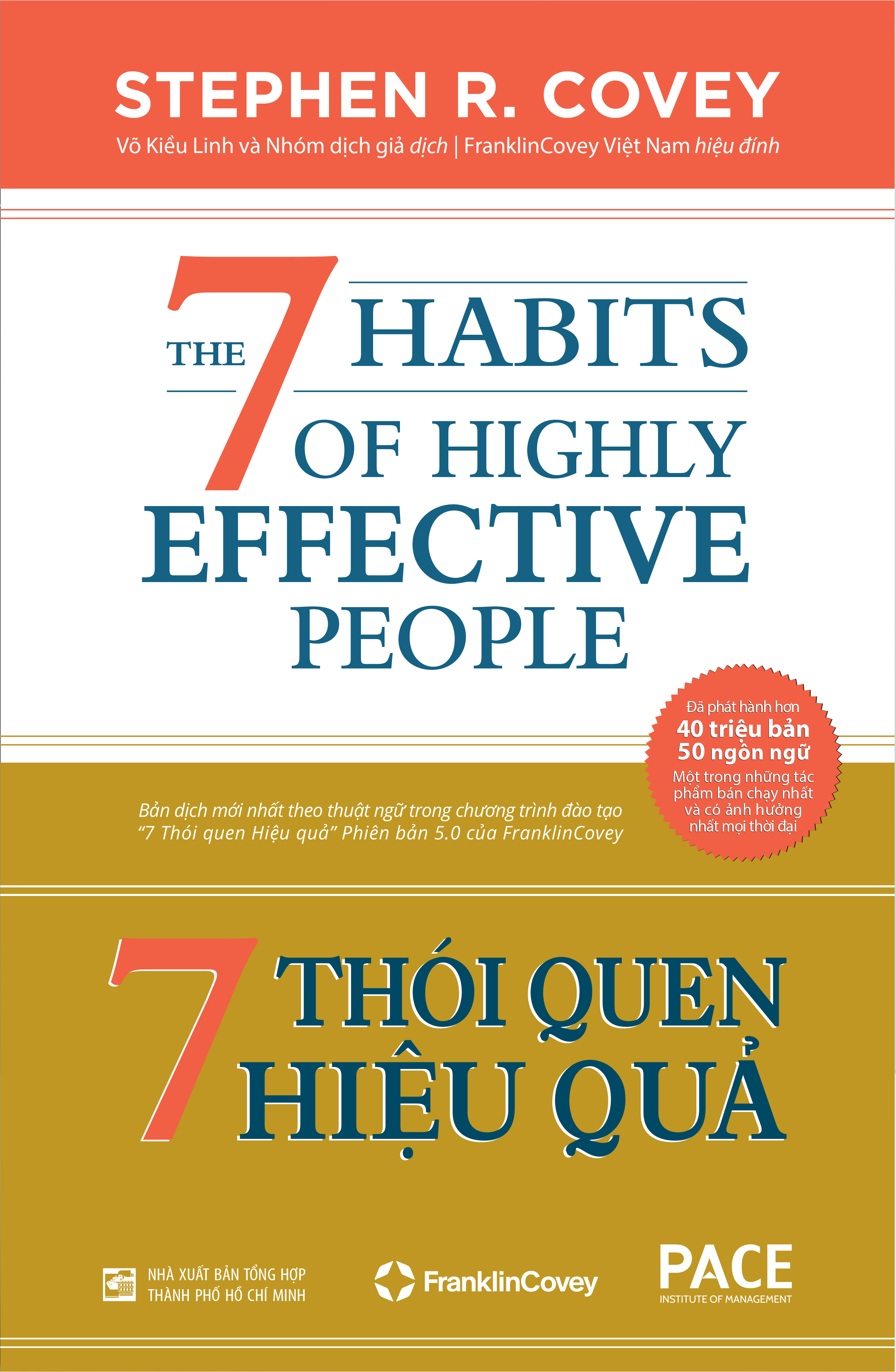 7 thói quen hiệu quả - the 7 habits of highly effective people - bìa cứng (tái bản 2022)