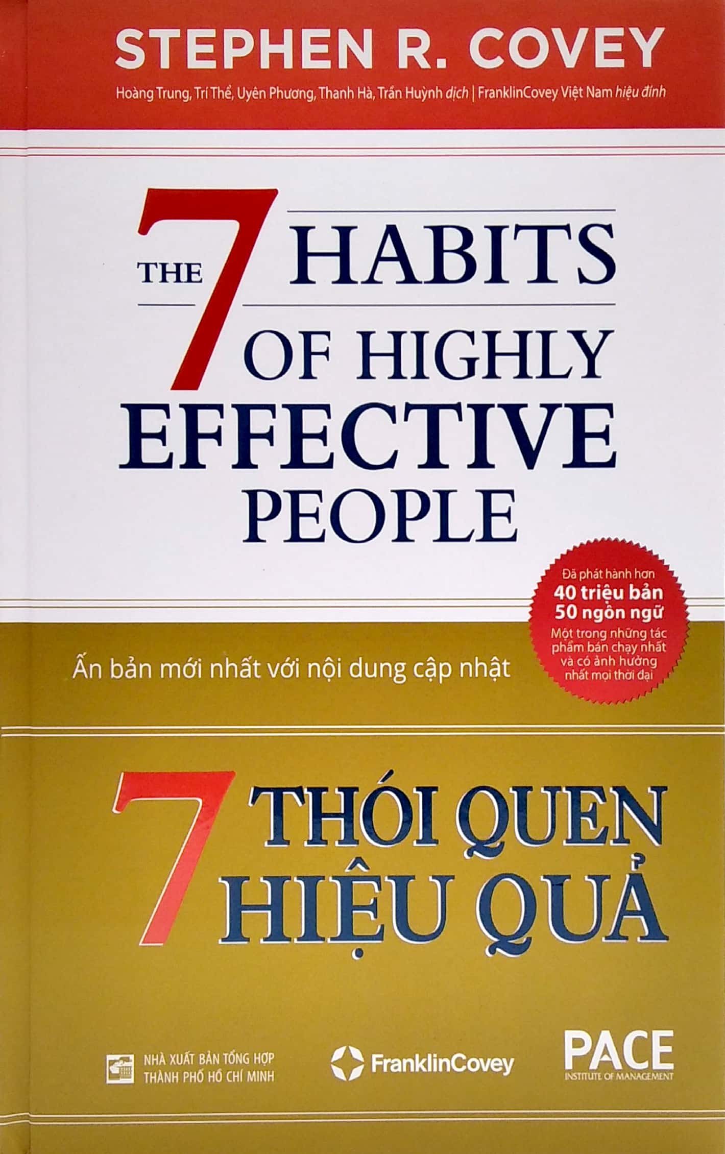 7 thói quen hiệu quả - the 7 habits of highly effective people - bìa cứng (tái bản 2022)