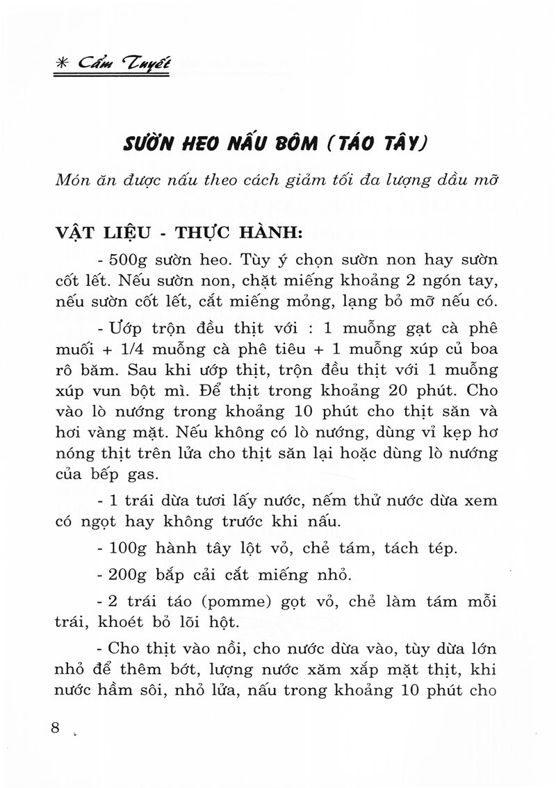 70 món đặc sản heo, bò