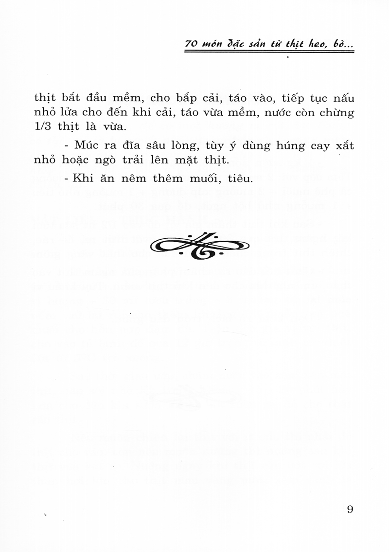 70 món đặc sản heo, bò