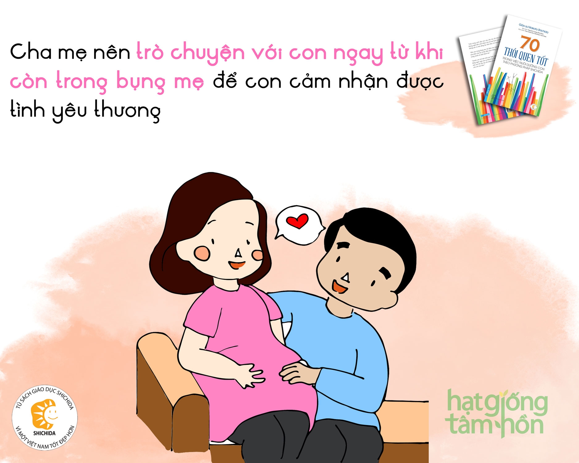 70 thói quen tốt trong việc dưỡng con theo phương pháp shichida