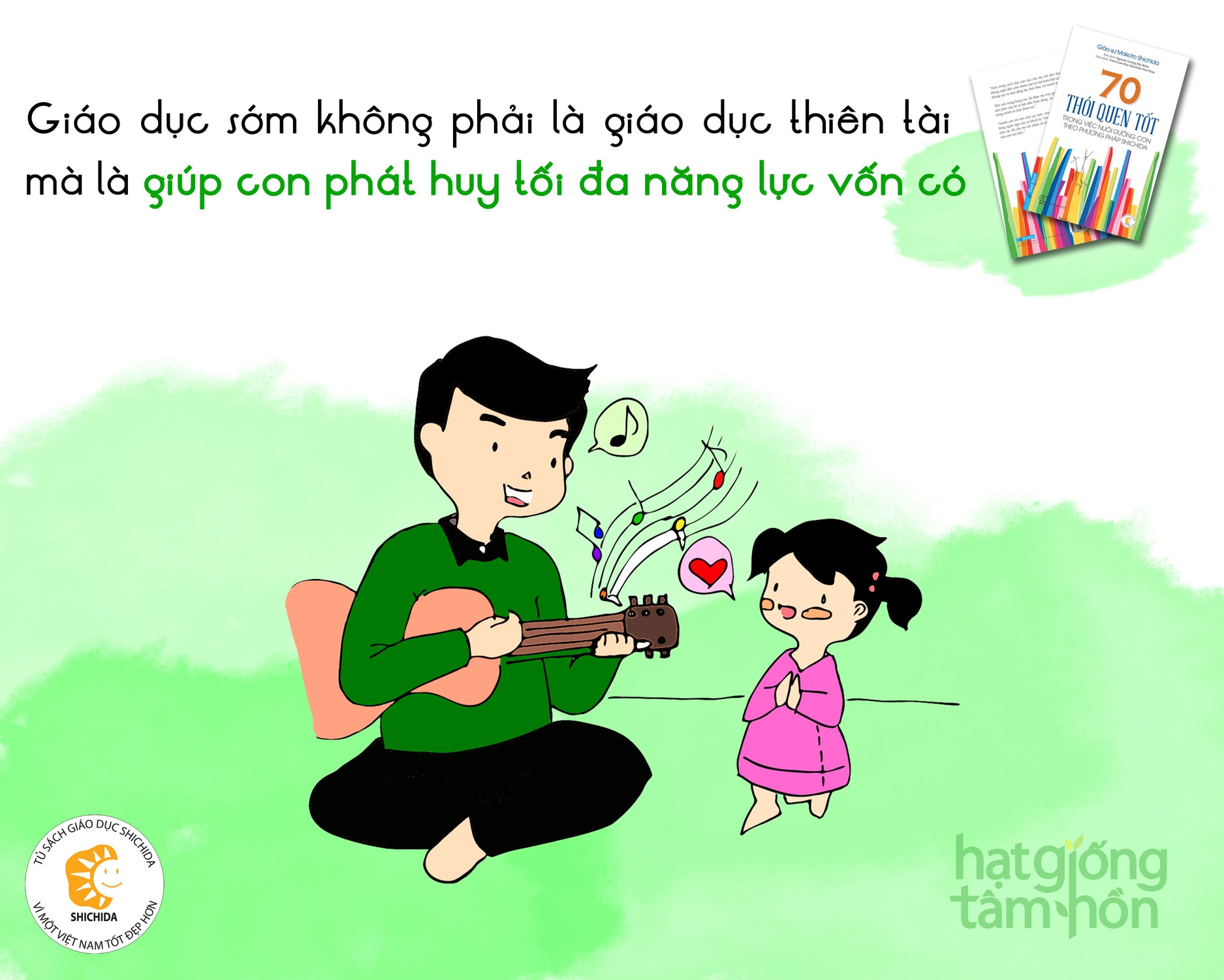 70 thói quen tốt trong việc dưỡng con theo phương pháp shichida