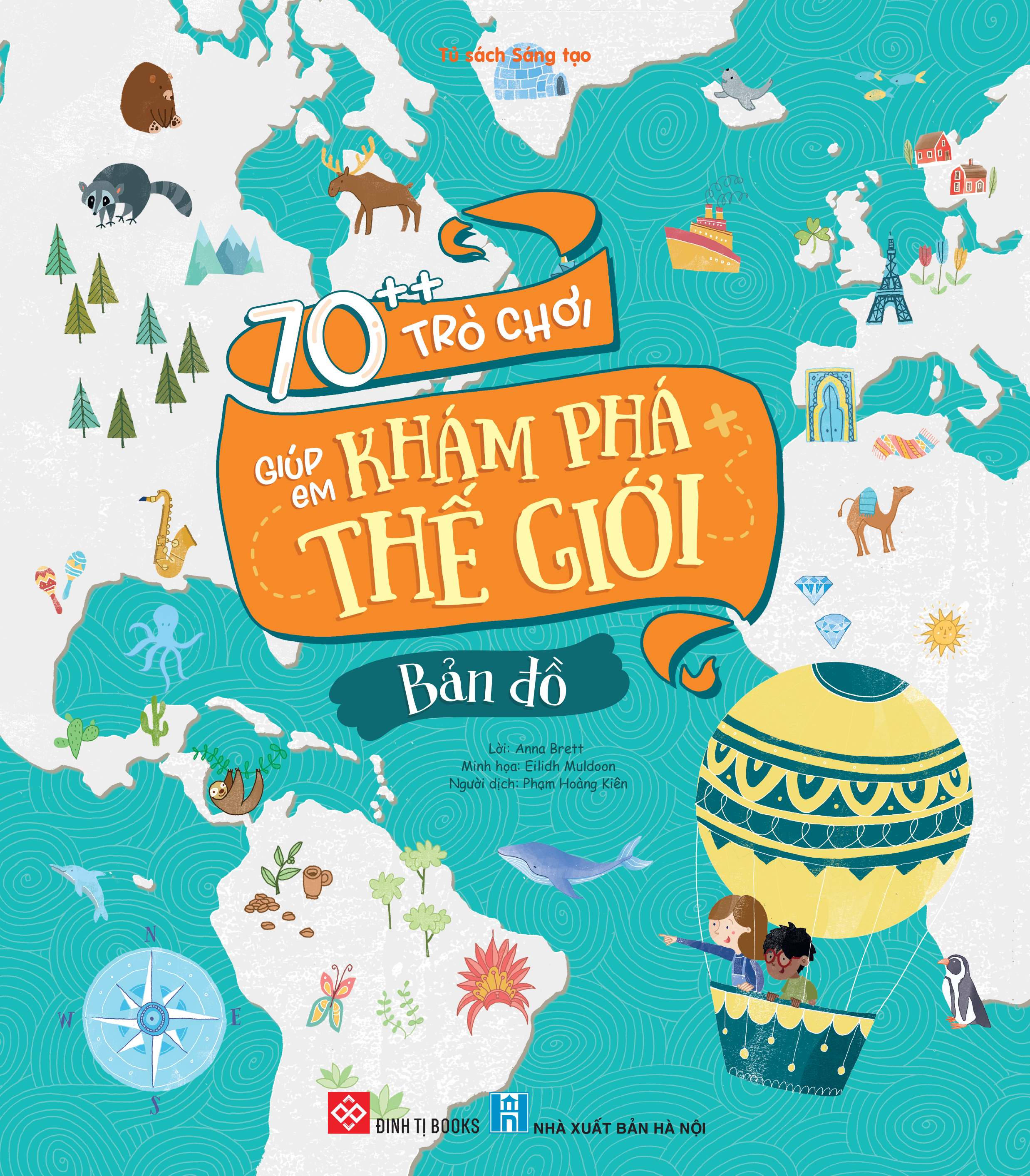 70++ trò chơi giúp em khám phá thế giới - bản đồ