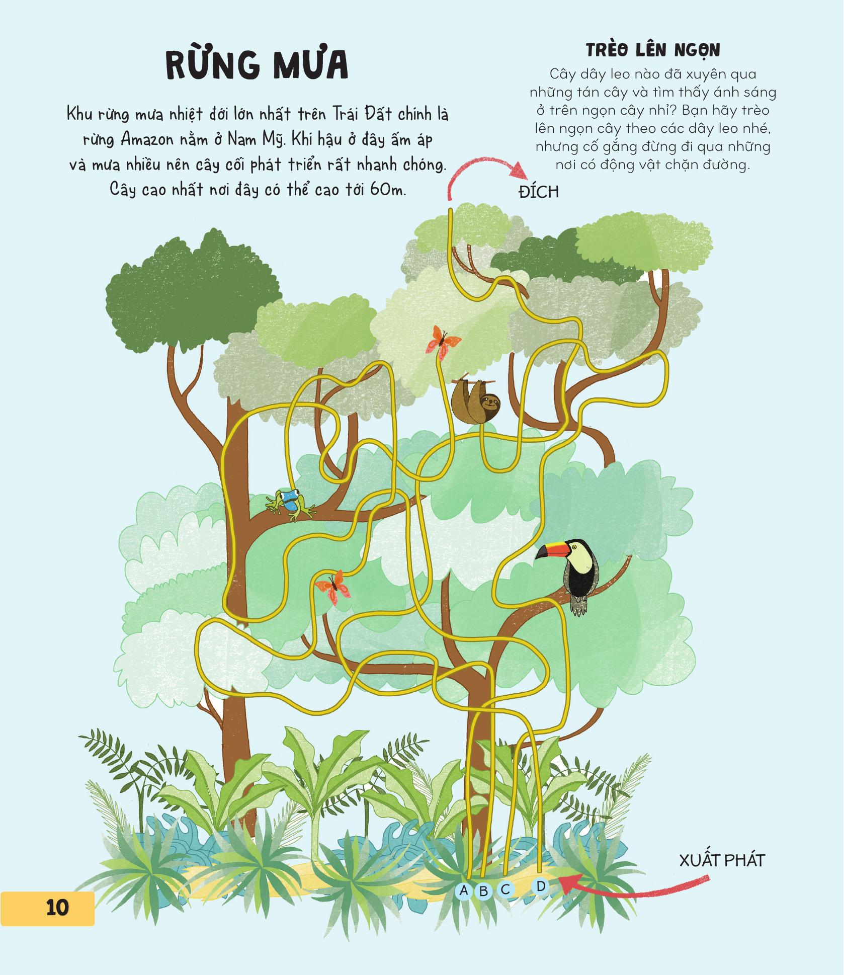 70++ trò chơi giúp em khám phá thế giới - mê cung