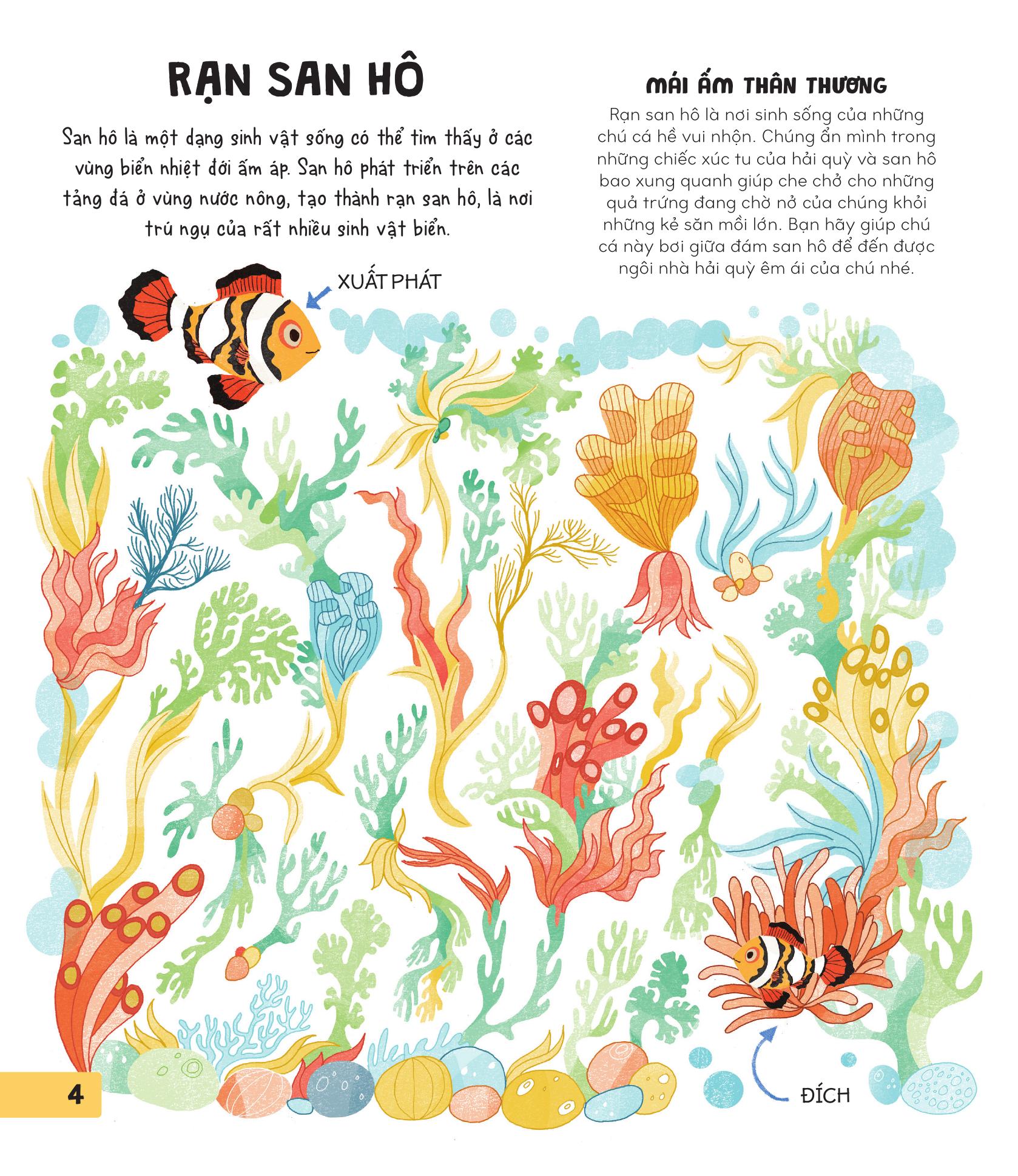 70++ trò chơi giúp em khám phá thế giới - mê cung