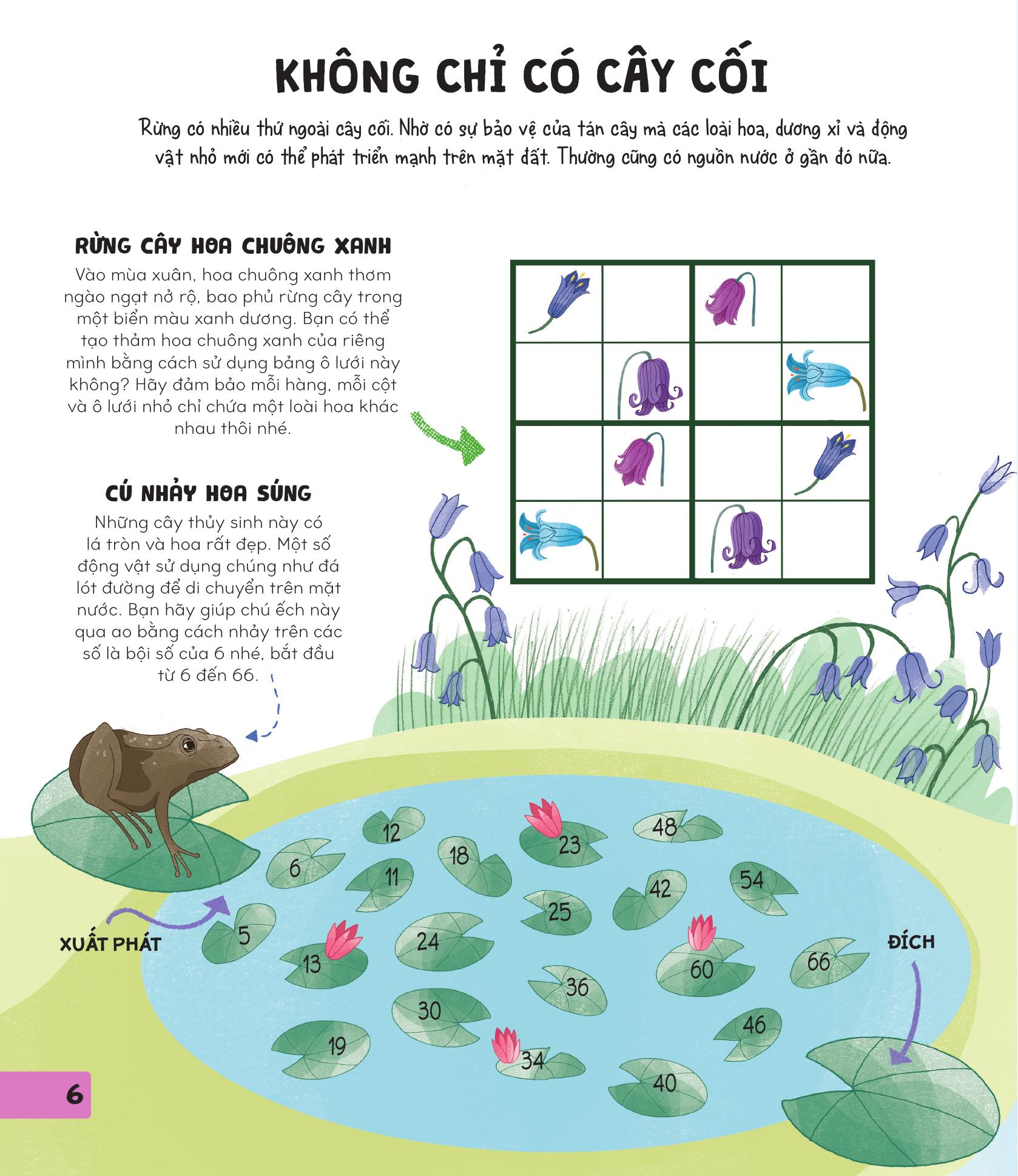 70++ trò chơi giúp em khám phá thế giới - thiên nhiên