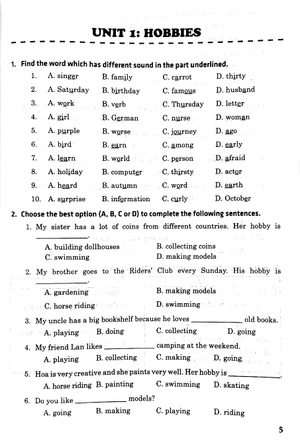 702 câu trắc nghiệm tiếng anh 7