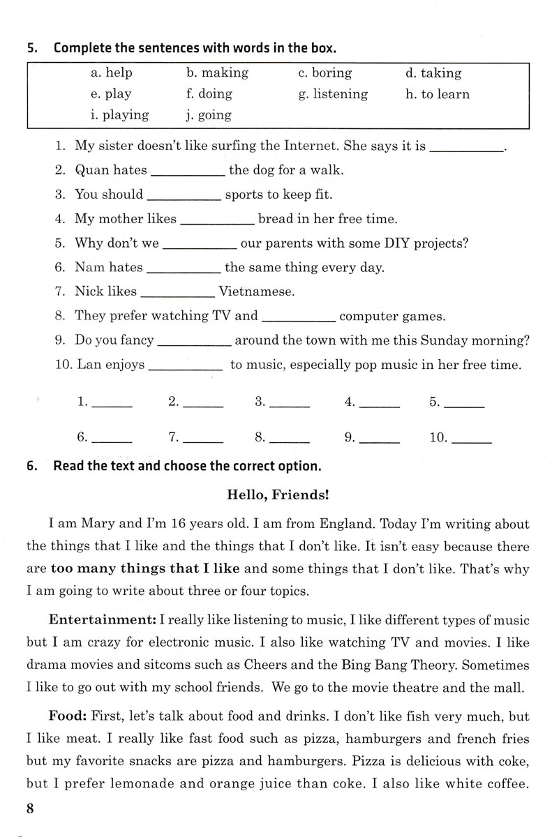 702 câu trắc nghiệm tiếng anh 8 - không đáp án (dùng chung cho các bộ sgk hiện hành)