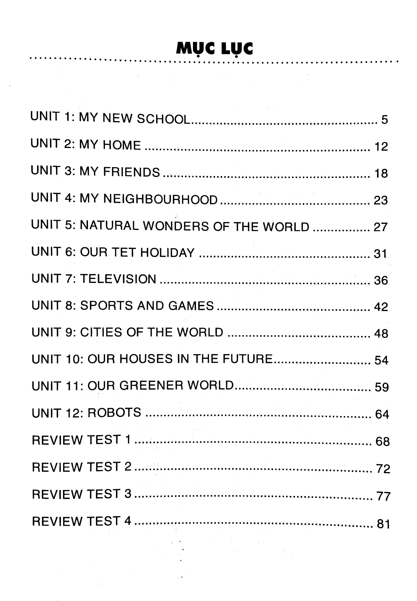 702 câu trắc nghiệm tiếng anh lớp 6 (biên soạn theo chương trình giáo dục phổ thông mới)