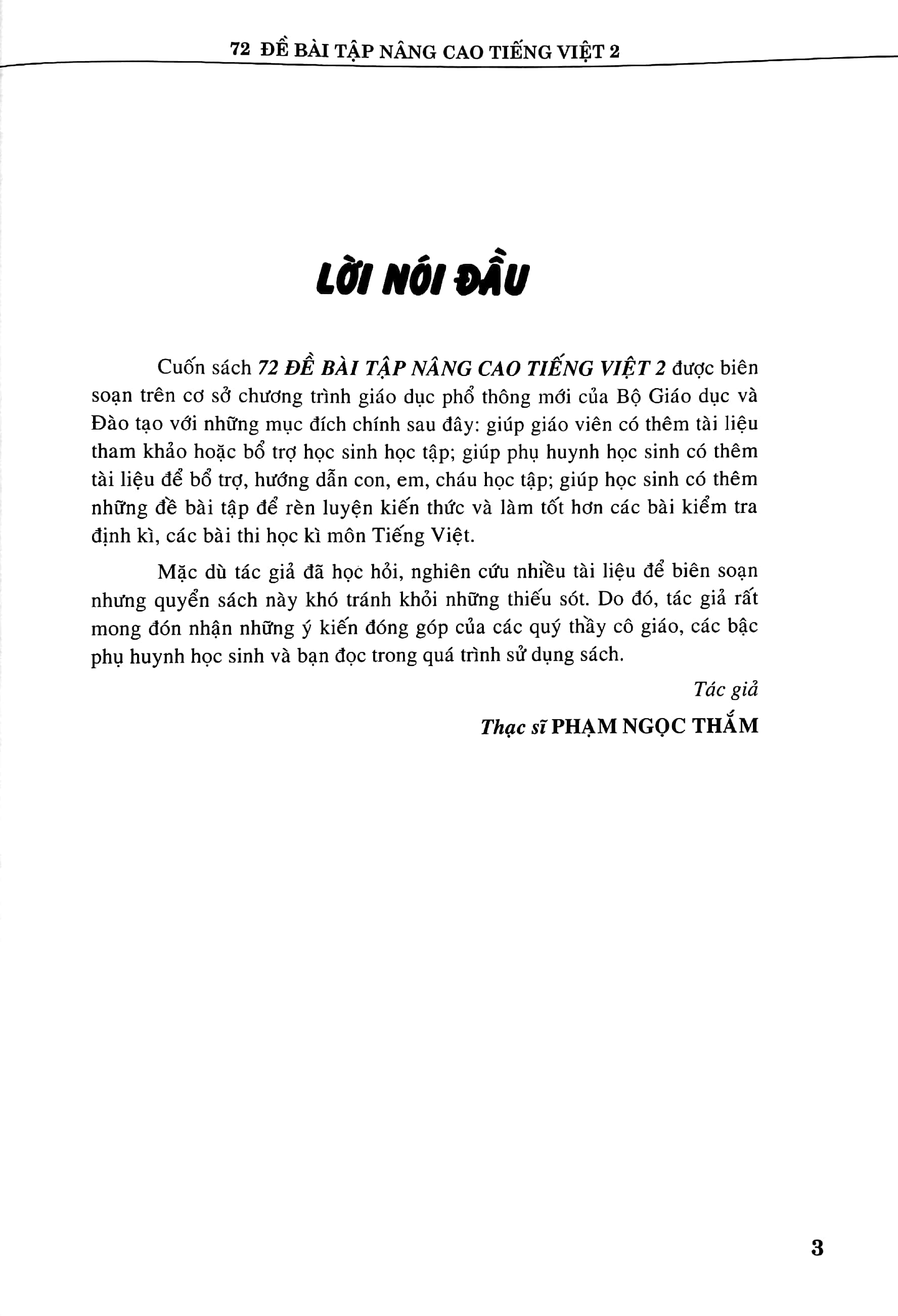 72 đề bài tập nâng cao tiếng việt lớp 2