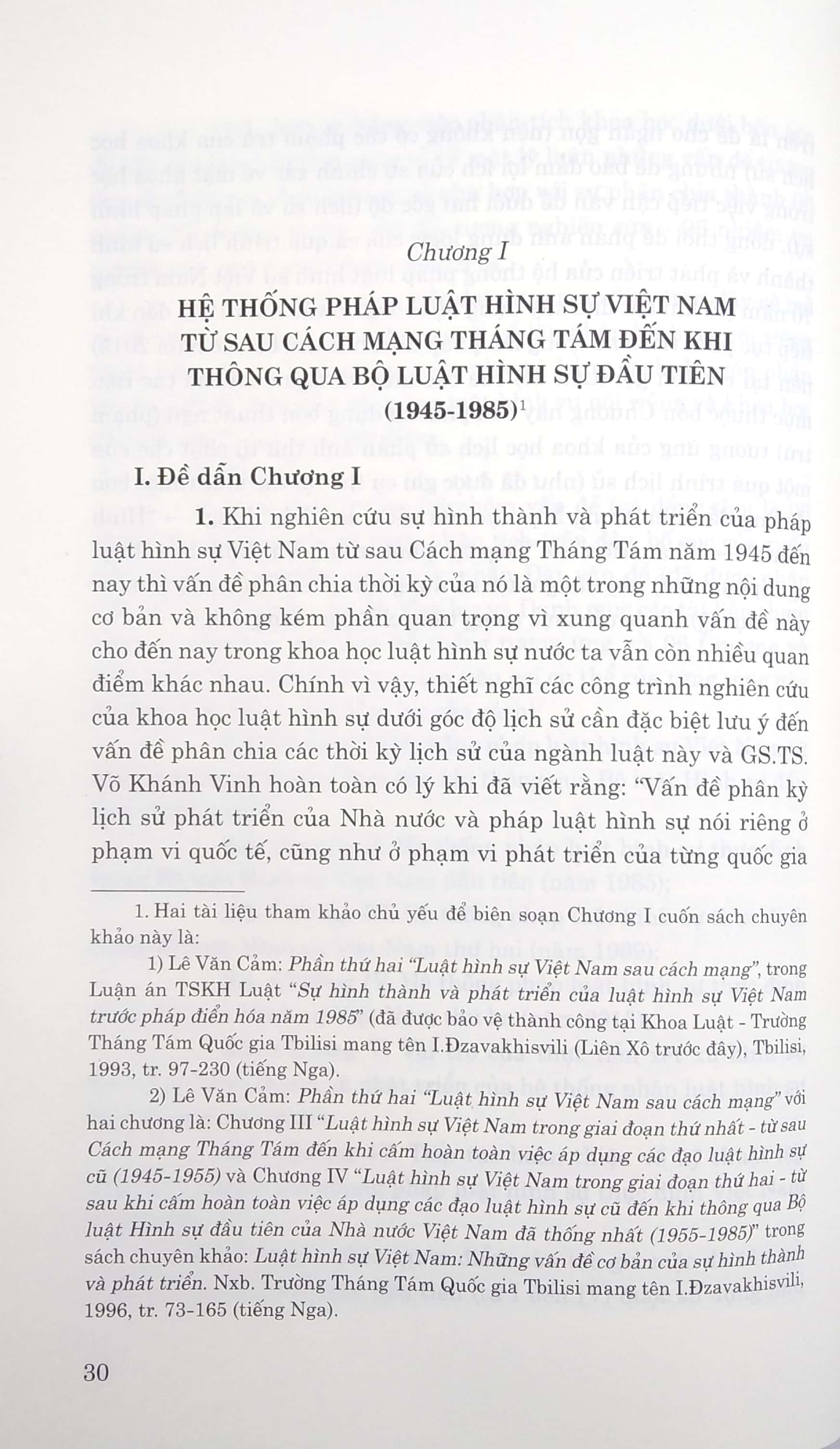 75 năm hình thành, phát triển của hệ thống pháp luật hình sự việt nam và định hướng tiếp tục hoàn thiện (1945-2020)