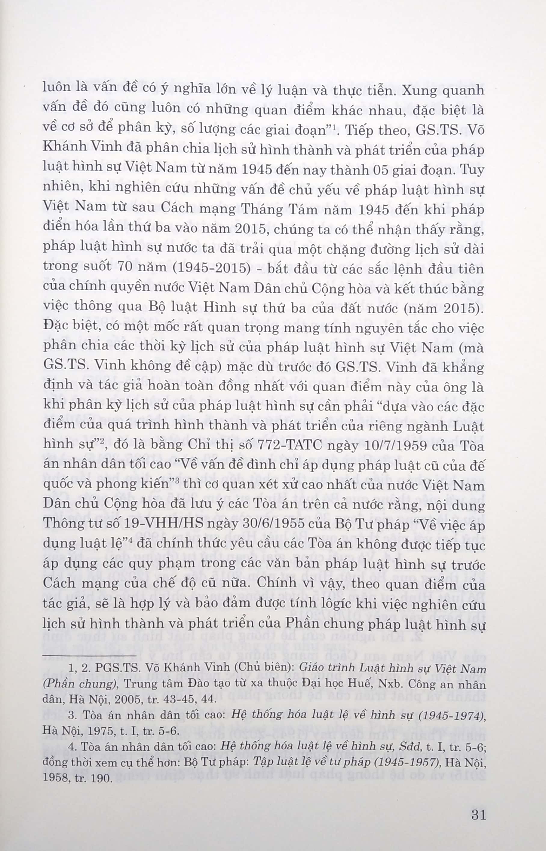 75 năm hình thành, phát triển của hệ thống pháp luật hình sự việt nam và định hướng tiếp tục hoàn thiện (1945-2020)