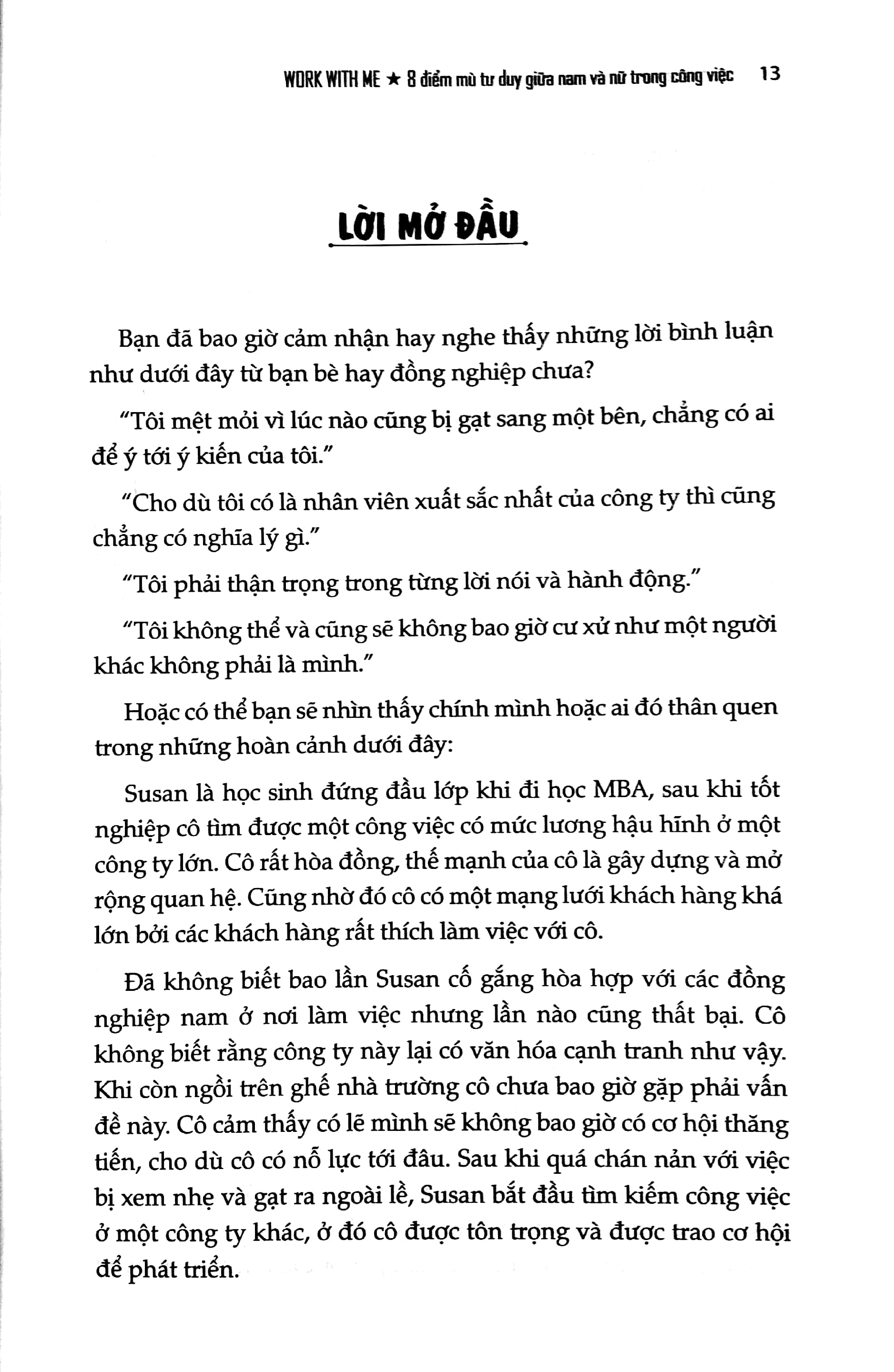 8 điểm mù tư duy giữa nam và nữ trong công việc