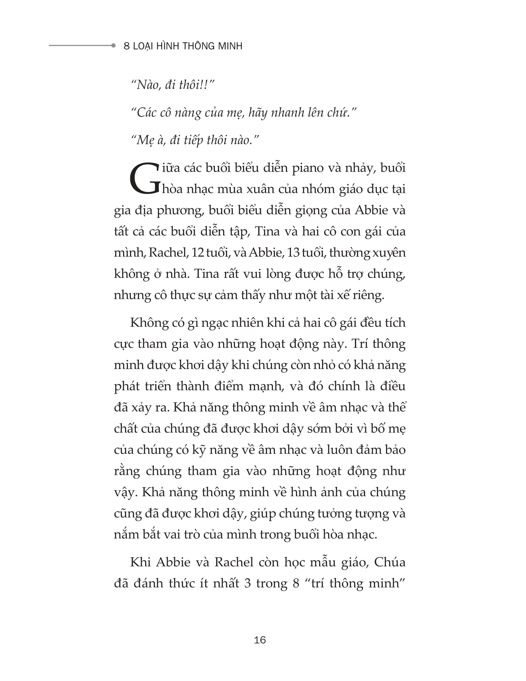 8 loại hình thông minh