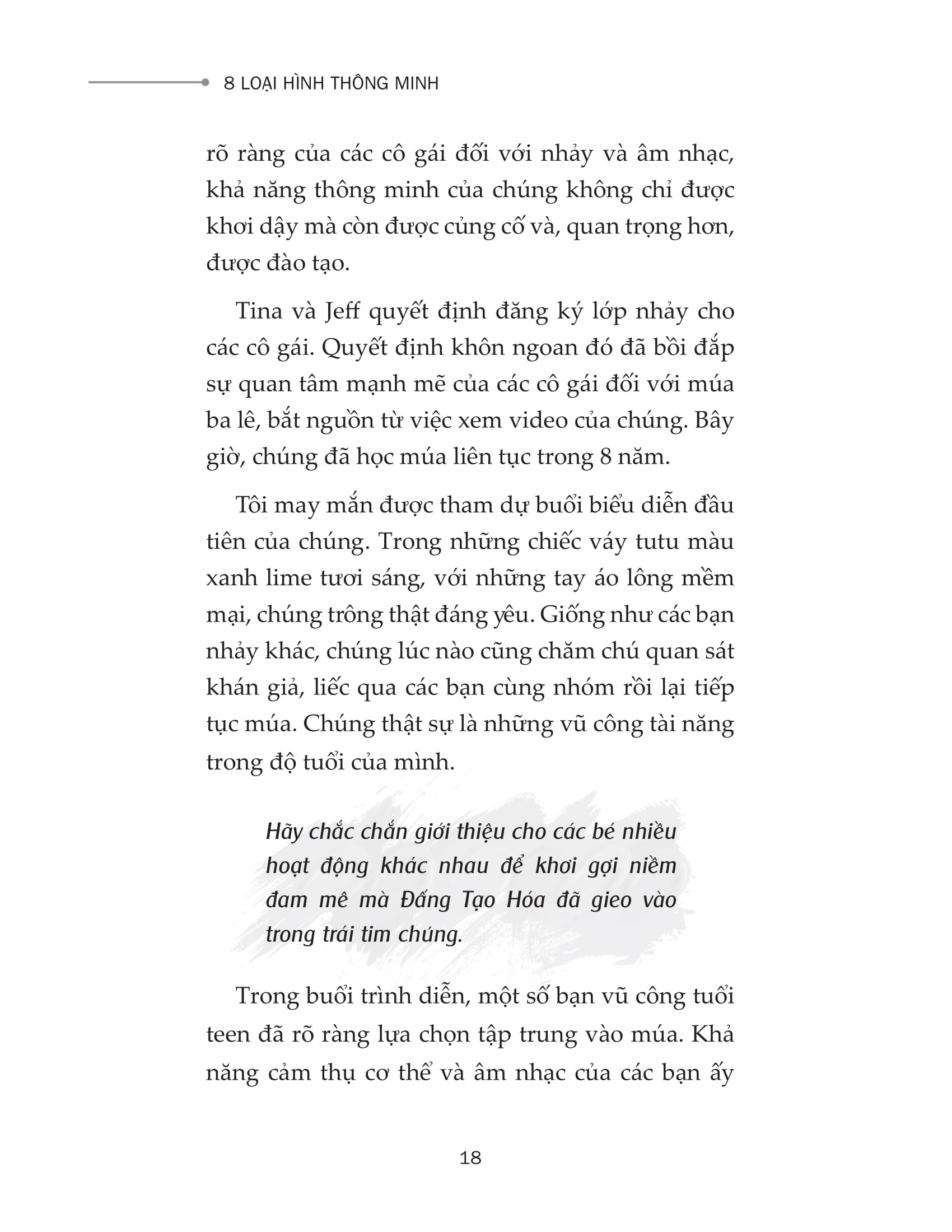 8 loại hình thông minh