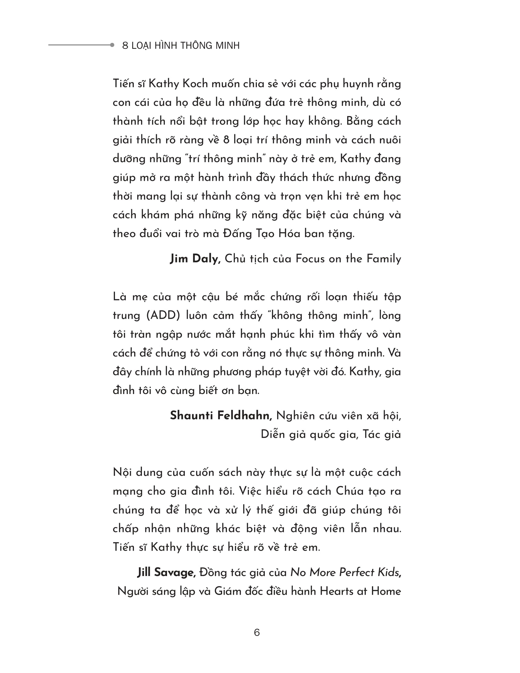 8 loại hình thông minh