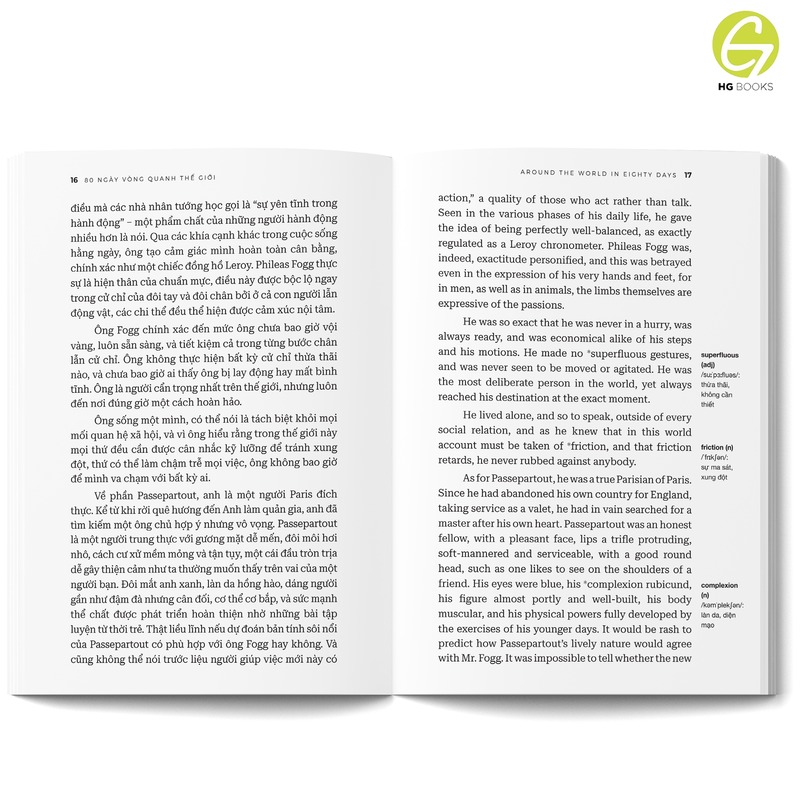80 ngày vòng quanh thế giới - around the world in eighty days (song ngữ việt - anh)