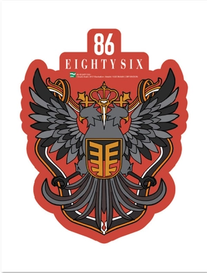 86-eighty six - ep.8 - bản đặc biệt - tặng kèm quốc huy nam châm liên bang giad