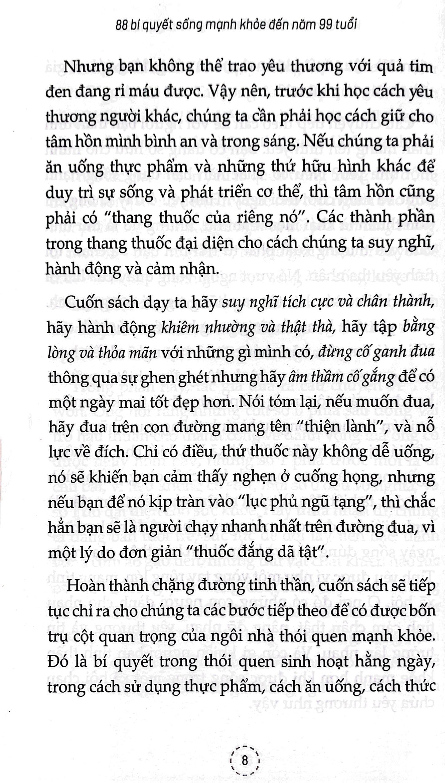 88 bí quyết sống mạnh khỏe đến năm 99 tuổi (tái bản 2023)