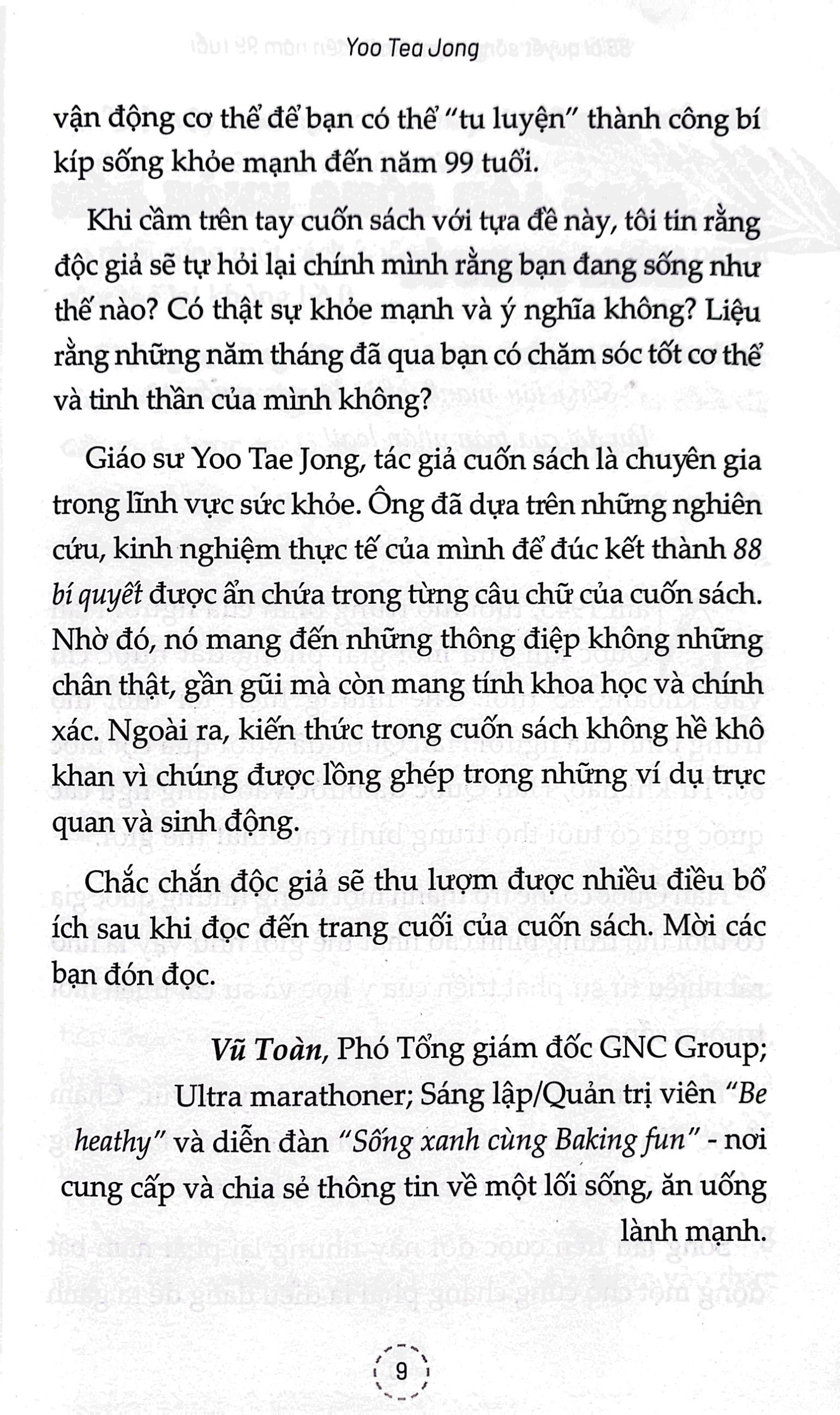 88 bí quyết sống mạnh khỏe đến năm 99 tuổi (tái bản 2023)