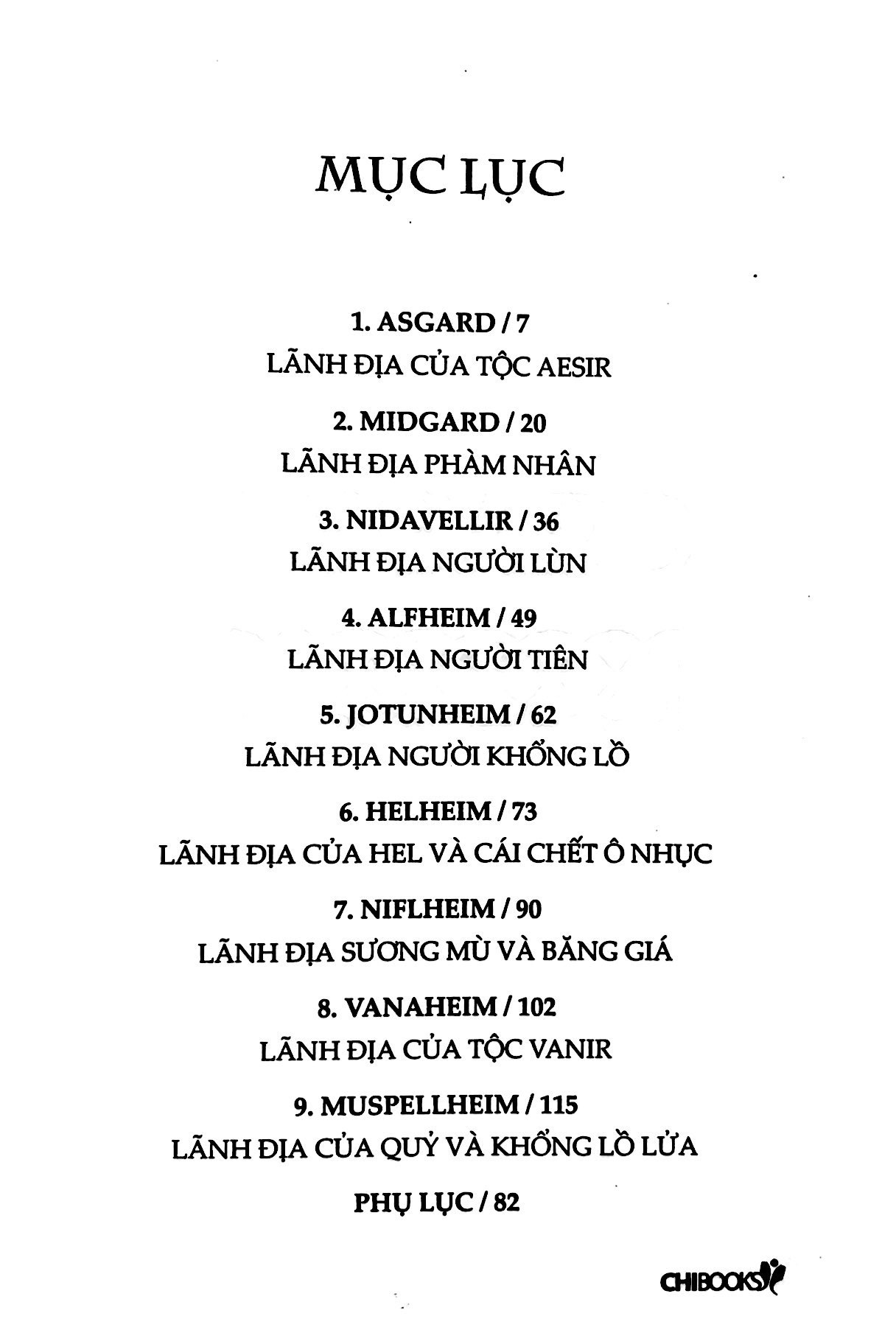 9 câu chuyện cửu giới - ngoại truyện series magnus chase và các vị thần asgard