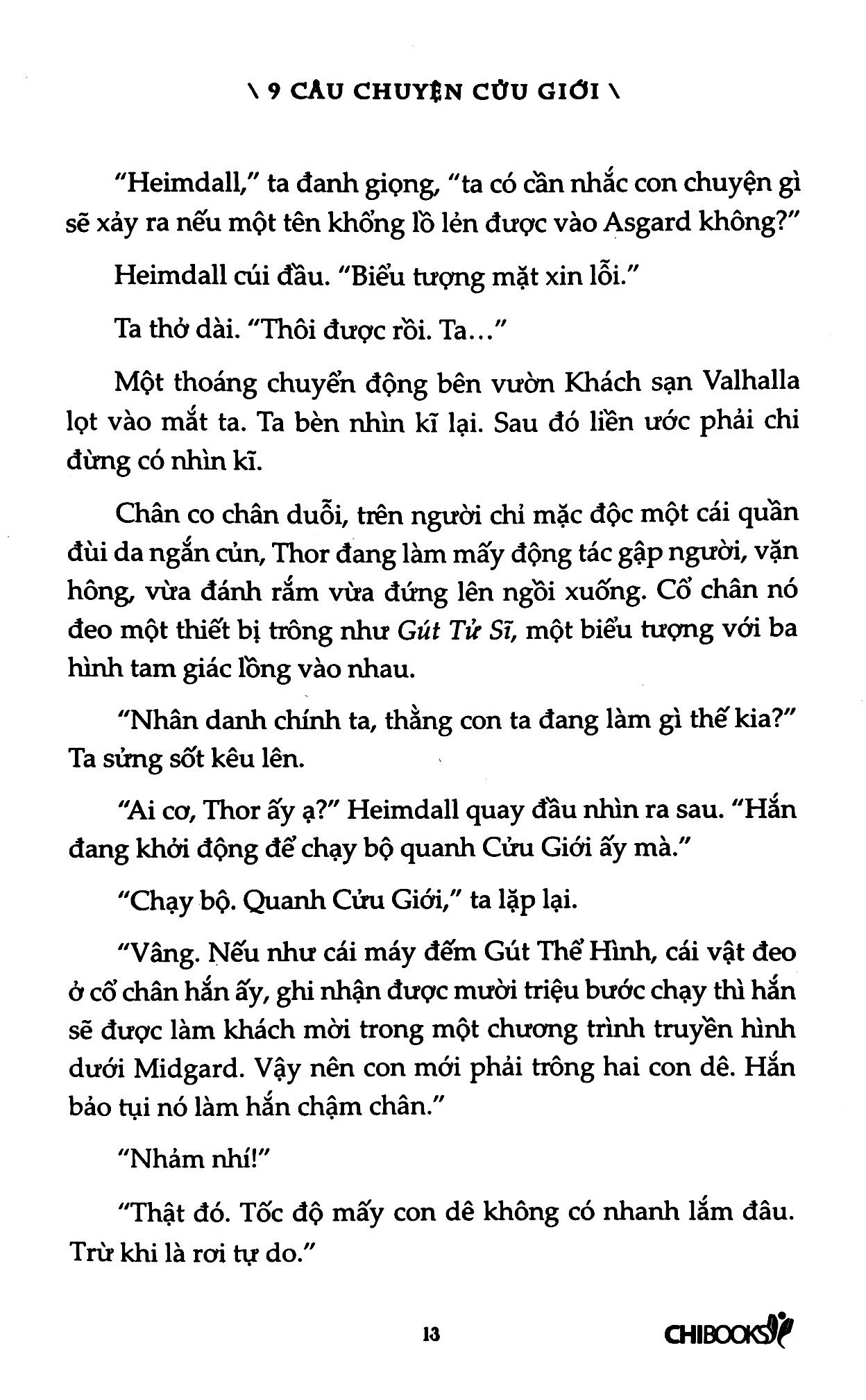 9 câu chuyện cửu giới - ngoại truyện series magnus chase và các vị thần asgard
