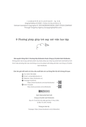 9 phương pháp giúp trẻ say mê việc học tập