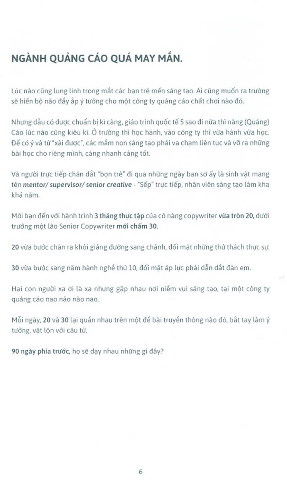 90 - 20 - 30 - 90 bài học vỡ lòng về ý tưởng và câu chữ (tái bản 2021) (bản đen trắng)