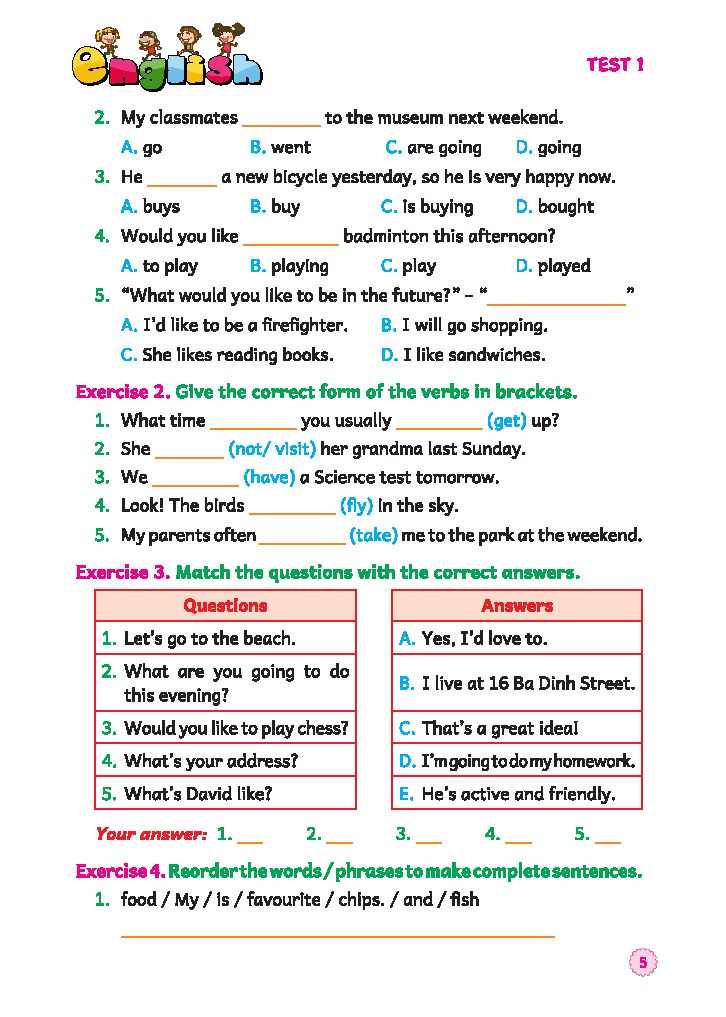 90 Ngay On He Tieng Anh 5 - Danh Cho Hoc Sinh Lop 5 Len Lop 6