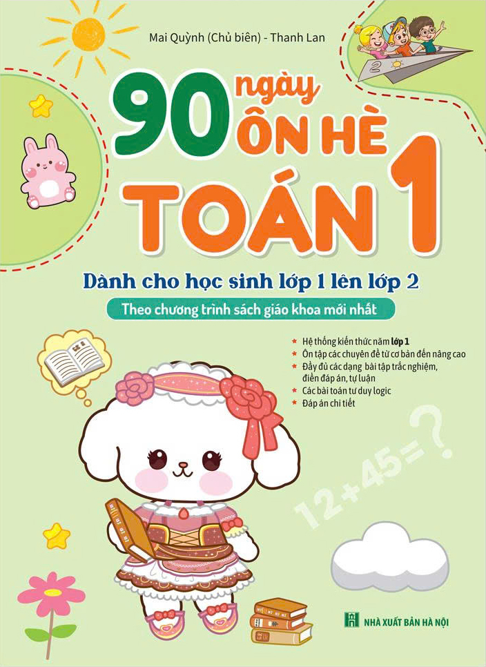 90 Ngay On He Toan 1 - Danh Cho Hoc Sinh Lop 1 Len Lop 2