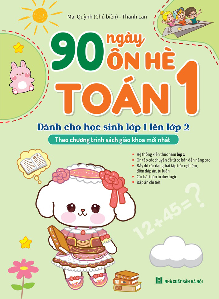 90 Ngay On He Toan 1 - Danh Cho Hoc Sinh Lop 1 Len Lop 2