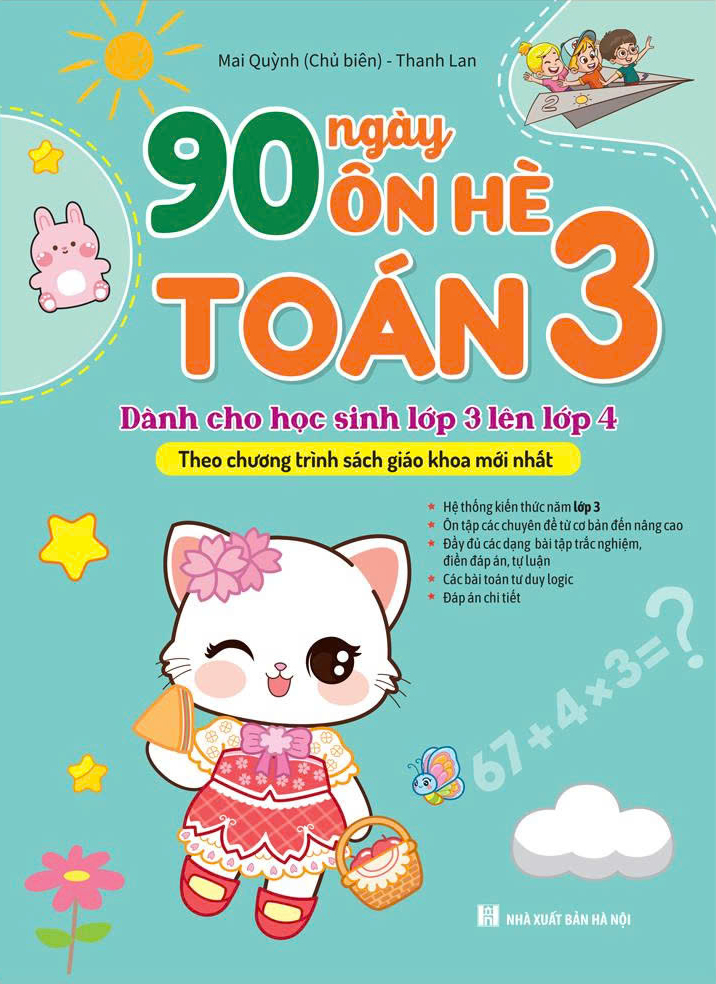90 Ngay On He Toan 3 - Danh Cho Hoc Sinh Lop 3 Len Lop 4