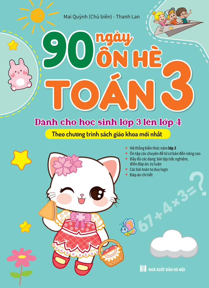 90 Ngay On He Toan 3 - Danh Cho Hoc Sinh Lop 3 Len Lop 4