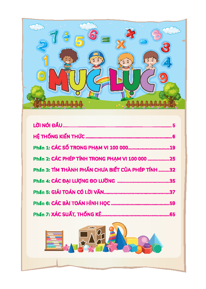 90 Ngay On He Toan 3 - Danh Cho Hoc Sinh Lop 3 Len Lop 4