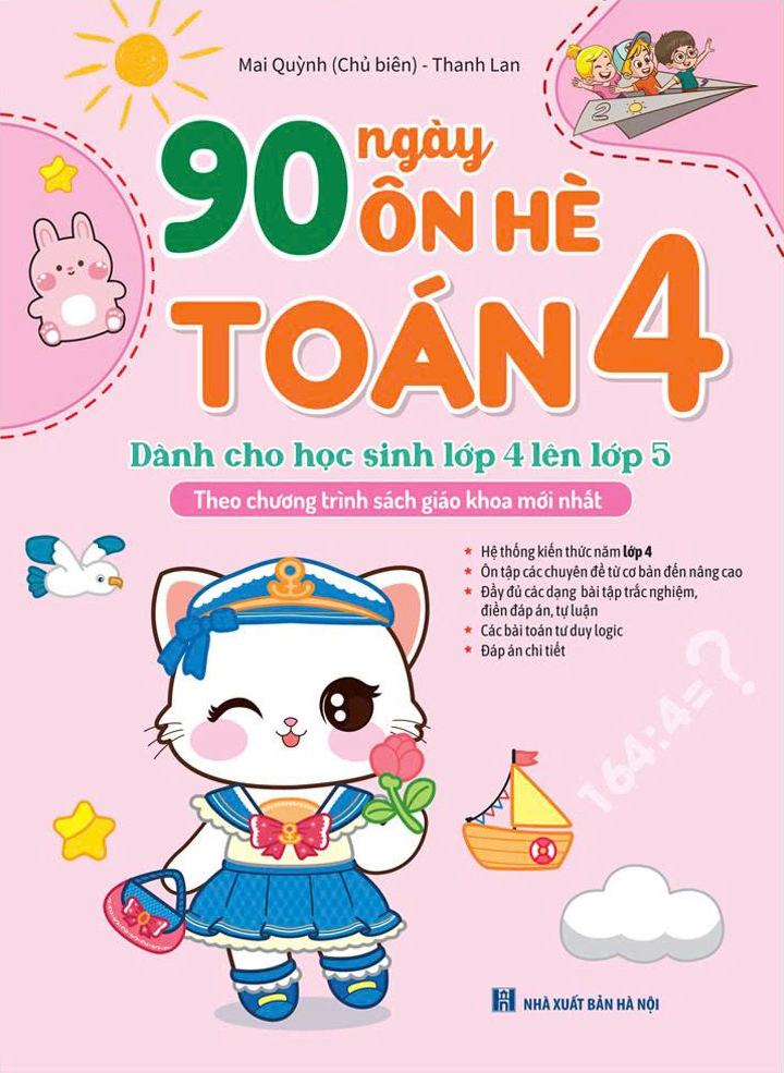 90 Ngay On He Toan 4 - Danh Cho Hoc Sinh Lop 4 Len Lop 5