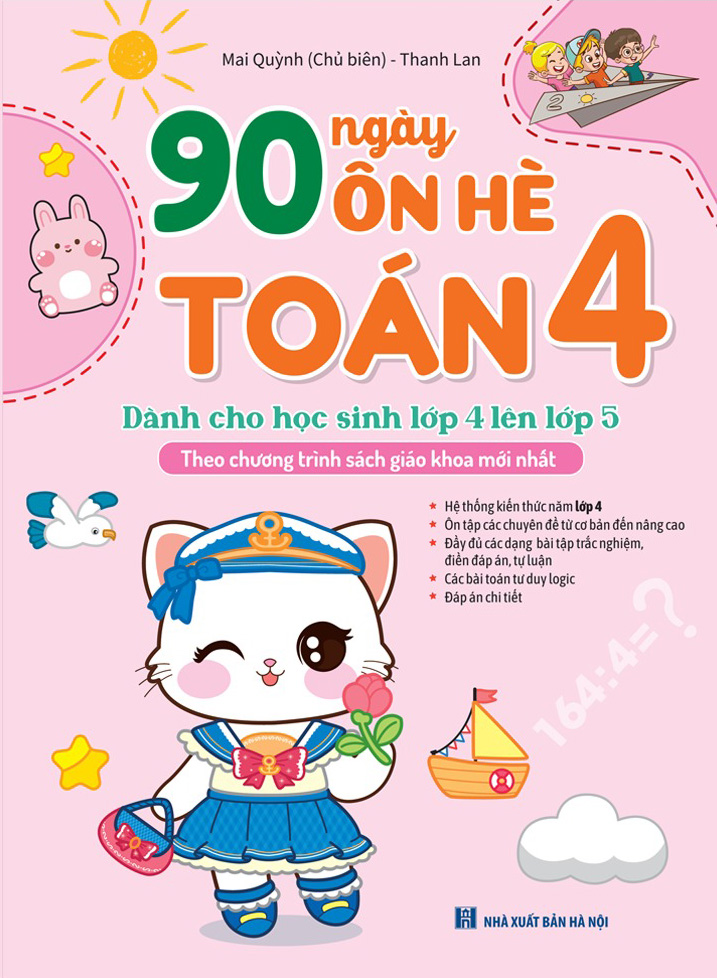 90 Ngay On He Toan 4 - Danh Cho Hoc Sinh Lop 4 Len Lop 5