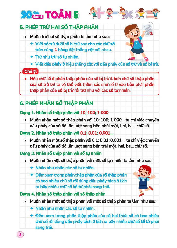 90 Ngay On He Toan 5 (Danh Cho Hoc Sinh Lop 5 Len Lop 6)
