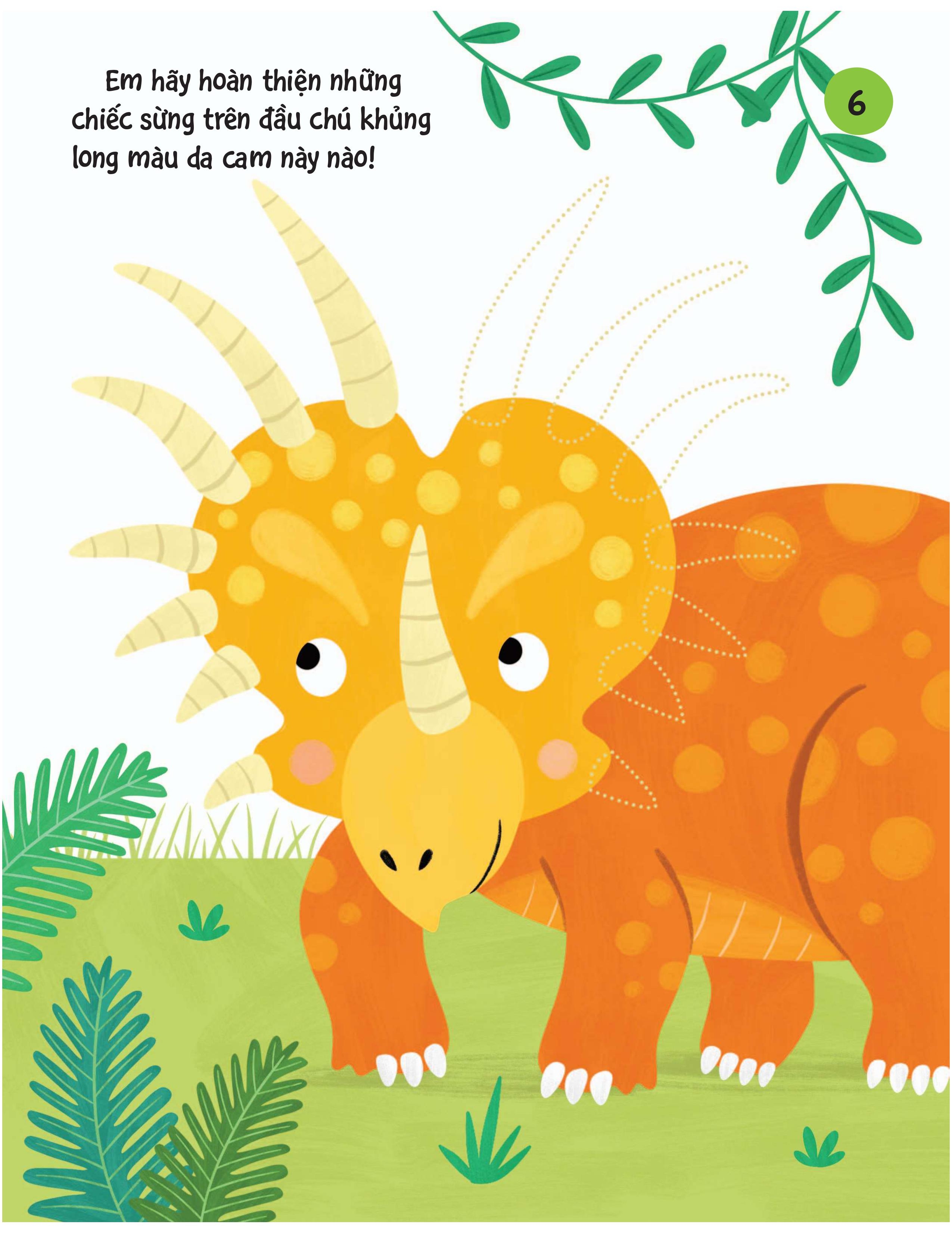 90++ trò chơi phát triển chỉ số iq cho bé - các loài khủng long