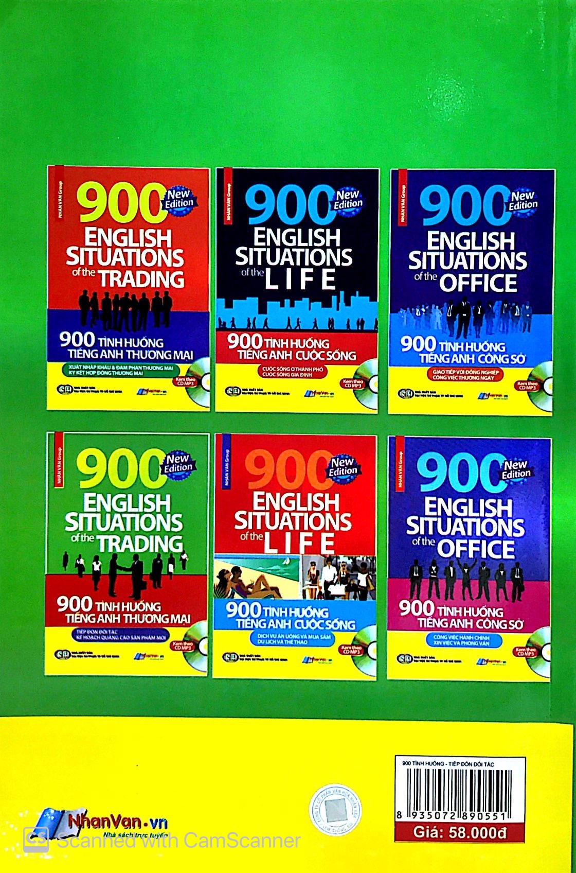 900 tình huống tiếng anh thương mại tiếp đón đối tác - kế hoạch quảng cáo sản phẩm mới (kèm cd)