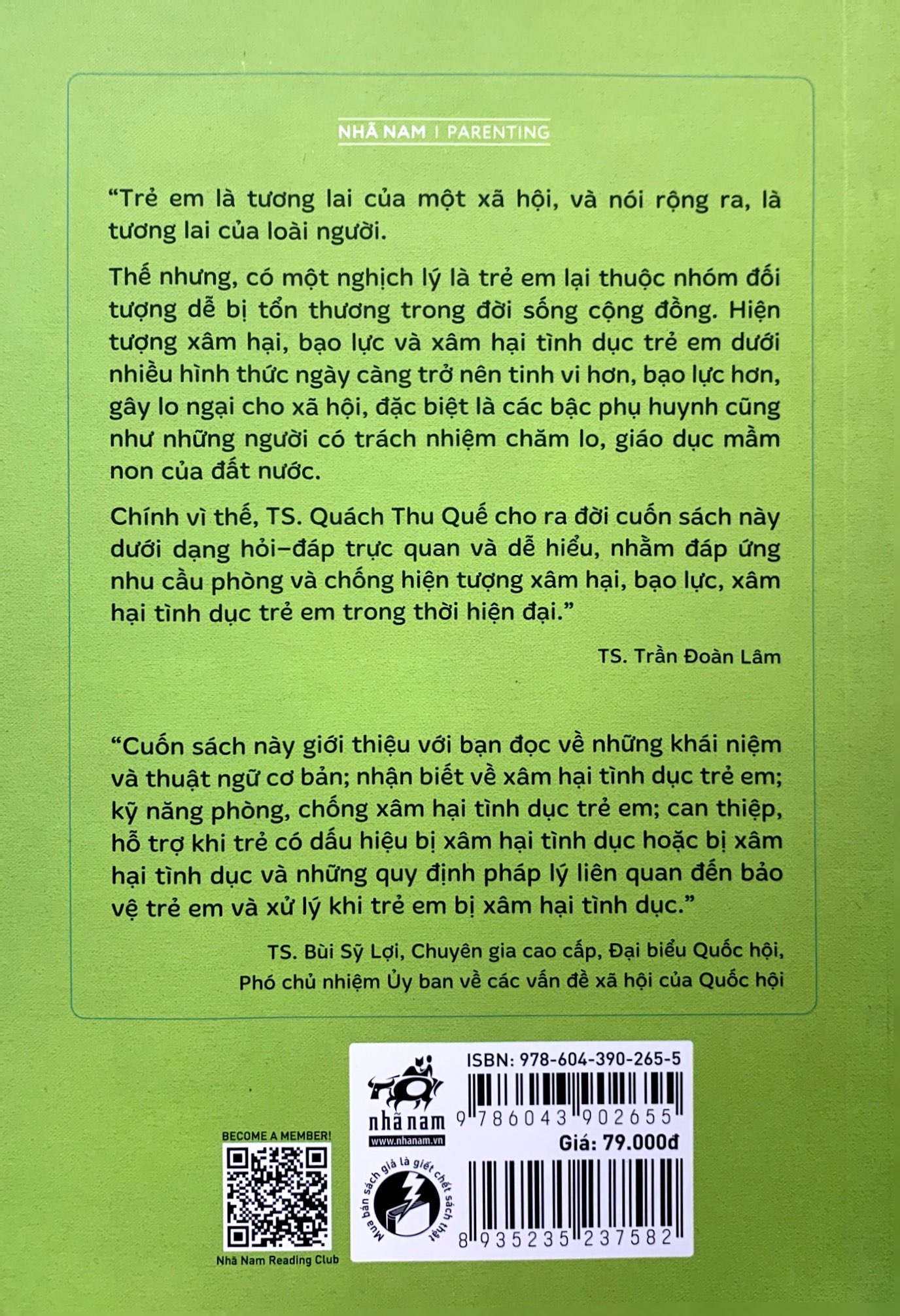 99 câu hỏi bảo vệ con yêu