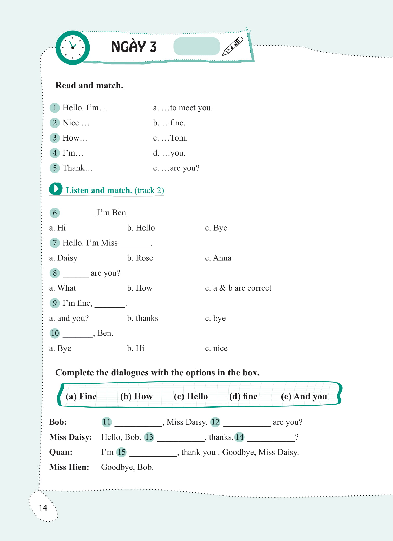 99 ngày em giỏi tiếng anh 3