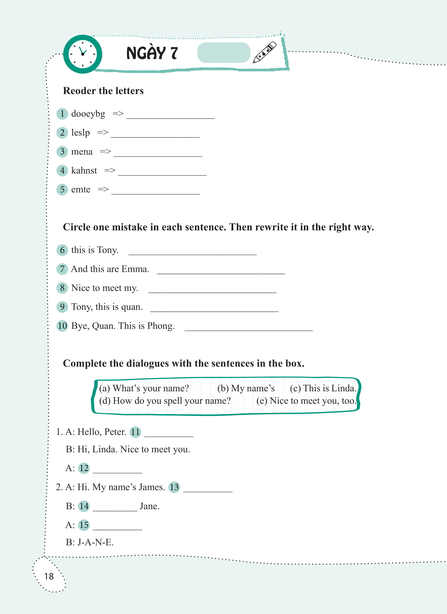 99 ngày em giỏi tiếng anh 3